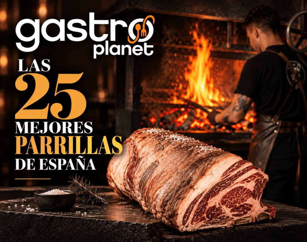 gastroplanet_'s tweet photo. LAS 10 MEJORES PARRILLAS DE ESPAÑA PARA GASTROPLANET

Muchas visitas, muchas chuletas y muchas brasas:

#asadoretxebarri @ElCaprichoLeon 
#asadorbidea2 #divino @laiaerretegi 
#asadorabadesa
#asadornicolas
@cajoanaltea 
#casajulian
@TabernaPedraza 

Todas:
https://t.co/ohedIysnCe https://t.co/euVo0muUX3
