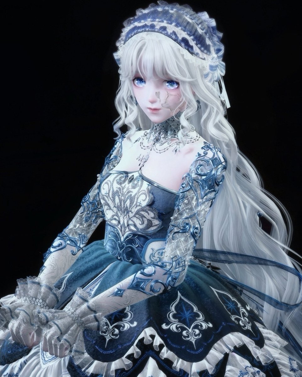 yureii_x's tweet photo. Got inspired and made a porcelain doll myself 

#infinitynikki https://t.co/py6FP0ms1Z