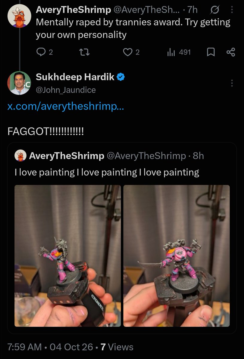 AveryTheShrimp's tweet photo. Shown my own tweet and blocked. Wokies stay winning https://t.co/q7onNkavKh