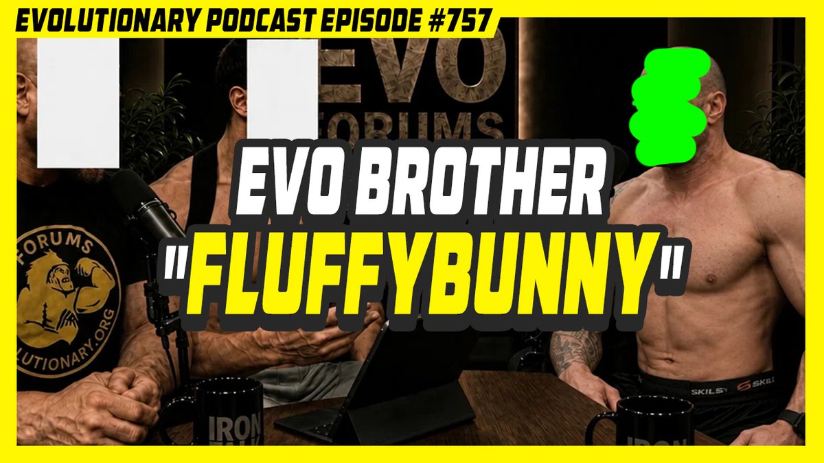 EvolutionaryPo's tweet photo. https://t.co/QMYdlMVhyQ 757 - EVO brother "FluffyBunny"

https://t.co/2j9CHJkhGb

https://t.co/HQFPtDhA6B

https://t.co/MKH01pWcKJ

https://t.co/WbVUHIMU38

#evolutionarypodcast #evolutionaryorg #bodybuildng #steroids https://t.co/XAByH6f83T