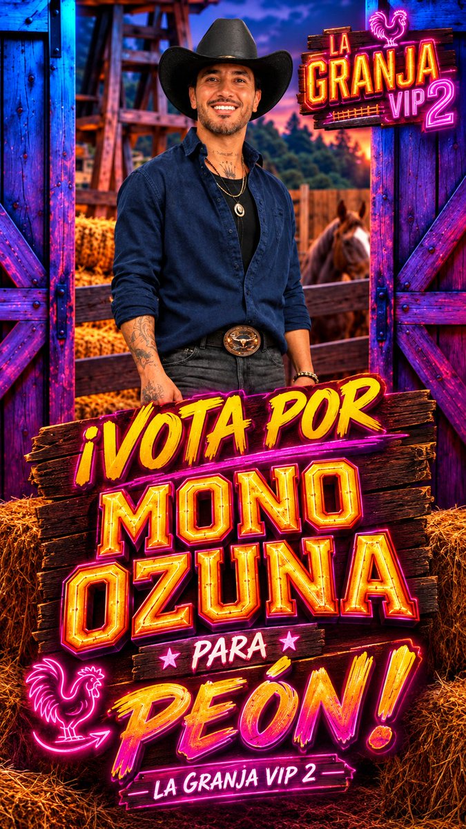 sinfiltr0x's tweet photo. 🔥 ¡VOTA POR MONO OZUNA PARA PEÓN! 🔥

Después de dos semanas de estar de huevón, ya es momento de que deje de hacerse el desentendido. 😴🐓

#GranjaVIP https://t.co/HNZyd2LNIy