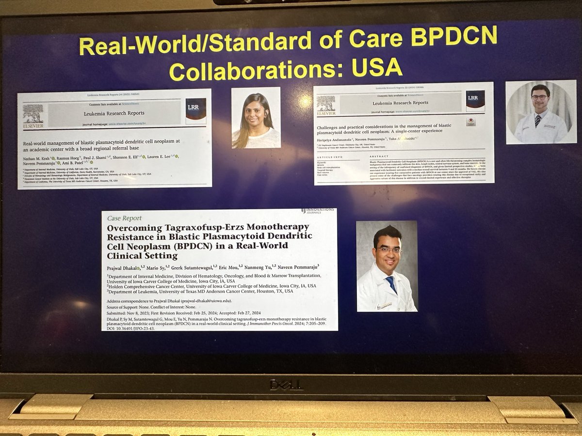 doctorpemm's tweet photo. 👉👉👉Thank you 🙏 @VJHemOnc &amp; and to our MPN &amp; MDS communities for the invitation- I was honored to deliver a Keynote talk this year at the iwMDS /iwMPN meeting on #BPDCN Exciting Progress &amp; Major Updates for 2026 &amp; Beyond | @AmiBPatelMD @TheElfLab @mpdrc @harrisoncn1 https://t.co/L4XQdPN2mg