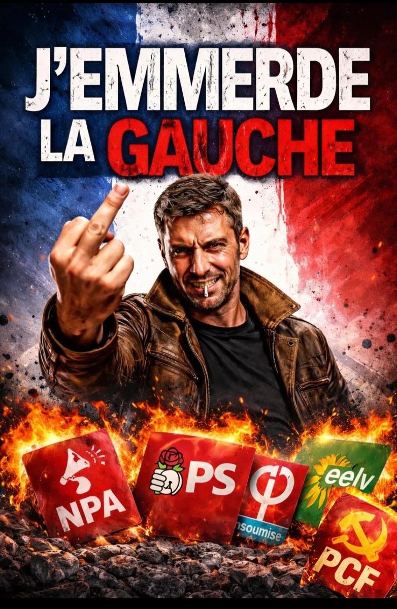 forzanimes1203's tweet photo. 🚨 J’emmerde La Gauche  ! ! !
🔵⚪️🔴 https://t.co/CfL7lLxIkx