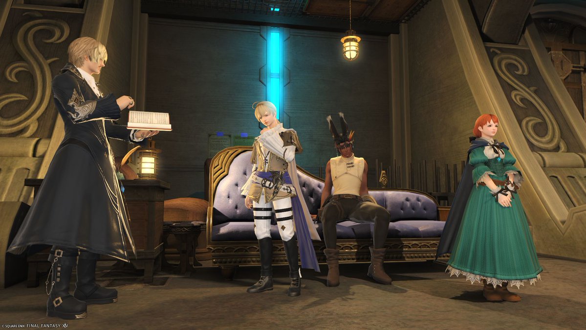 Vimmuse's tweet photo. Return to Ivalice sidequest continues!!! The reason I started playing this game is finally here.  Give. Me. Balthiers. Clothes.

#FFXIV #twitch #Stormblood #FirstPlaythrough

https://t.co/Ge5Ki0HNPz https://t.co/xUx4LEtpF2