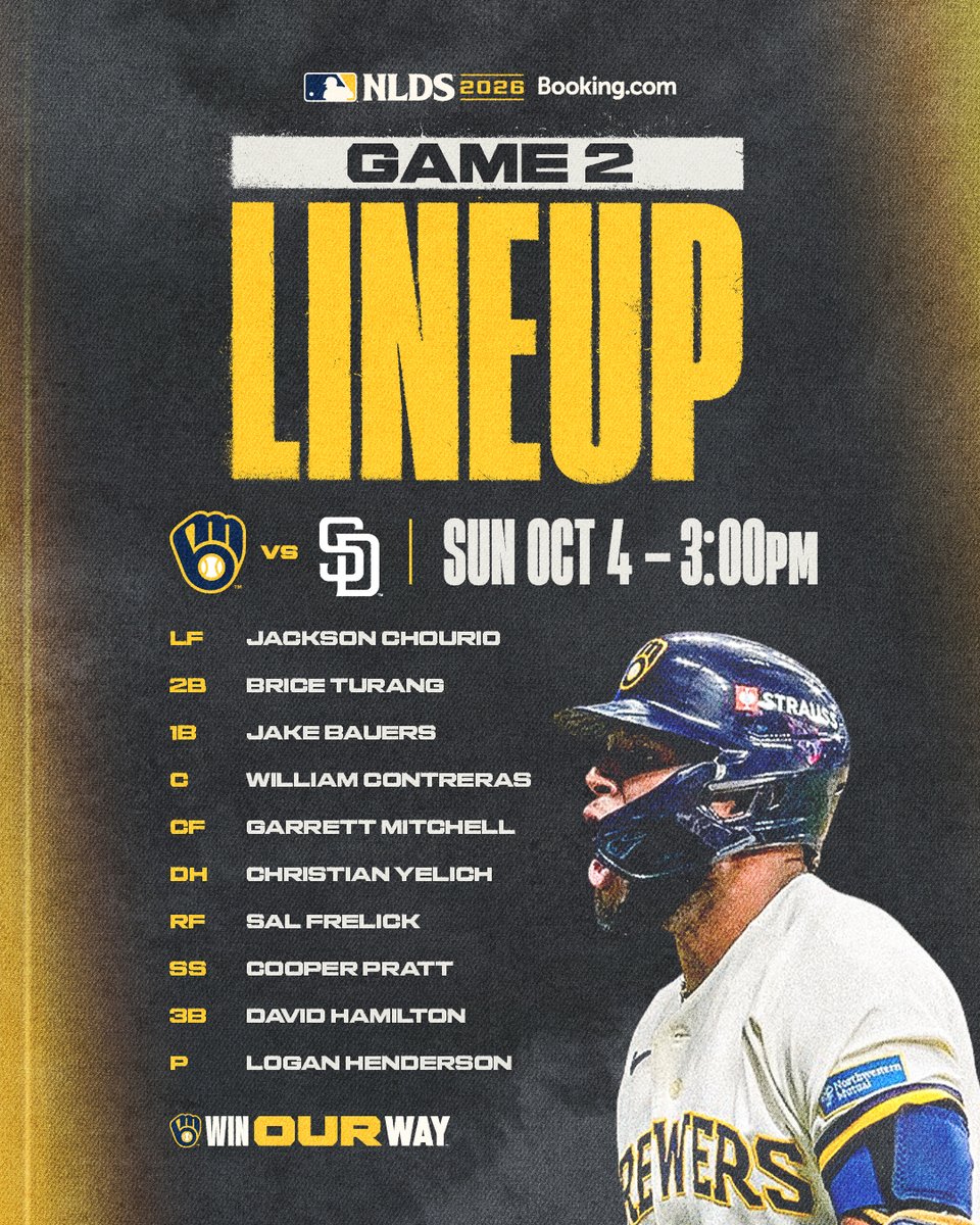 [LIVE] (MLB) SD @ MIL 2026國聯分區系列戰 G2 - 棒球 - PTT.BEST 批踢踢爆文 2