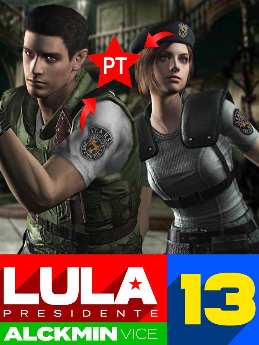 wesrepin's tweet photo. Chris Redfield tem 13 LETRAS
Jill Valentine também tem 13 LETRAS
Ambos fizeram fizeram parte da equipe da STARS ⭐️🟥 https://t.co/4mnl9KbQLW