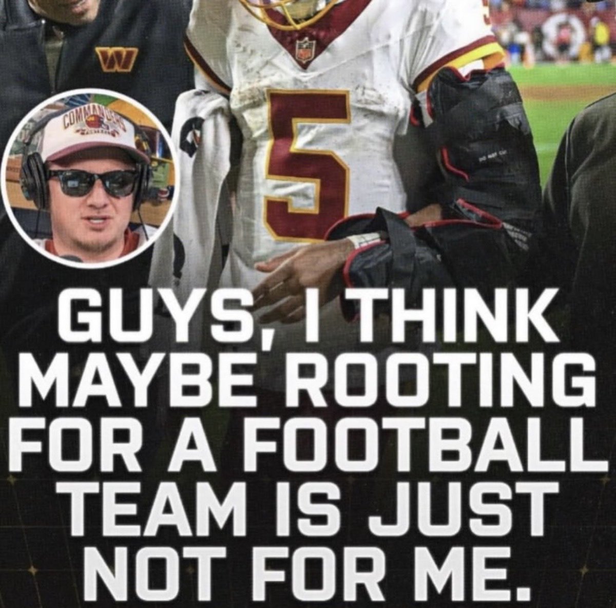 gm_marks's tweet photo. @Commanders Fuck the franchise, fire everyone. SAME SHIT EVERY YEAR FUCK THIS SHIT https://t.co/0G0nHYe36Q