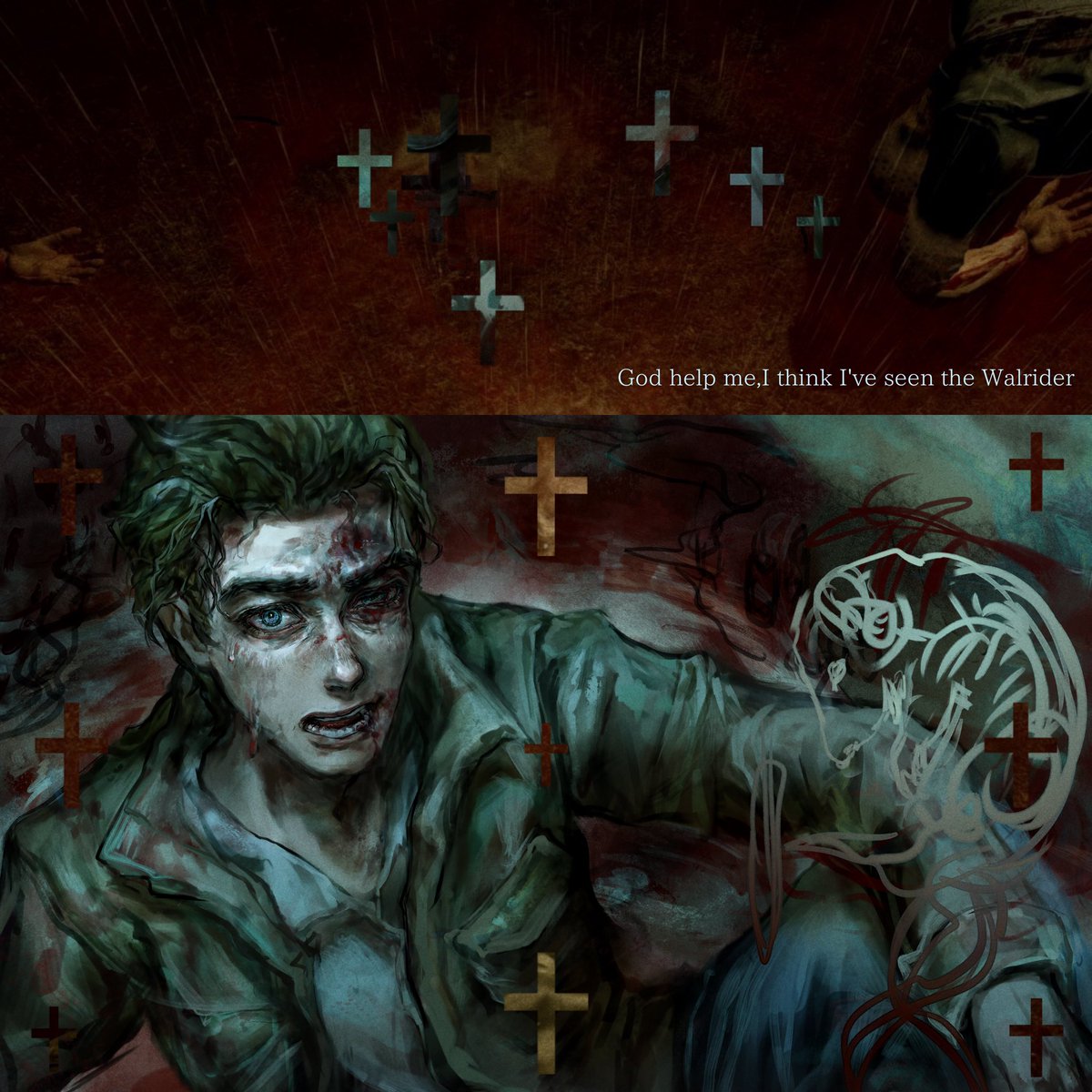 implodedroute's tweet photo. cutmoment #Outlast #MilesUpshur https://t.co/43CwJeGEle