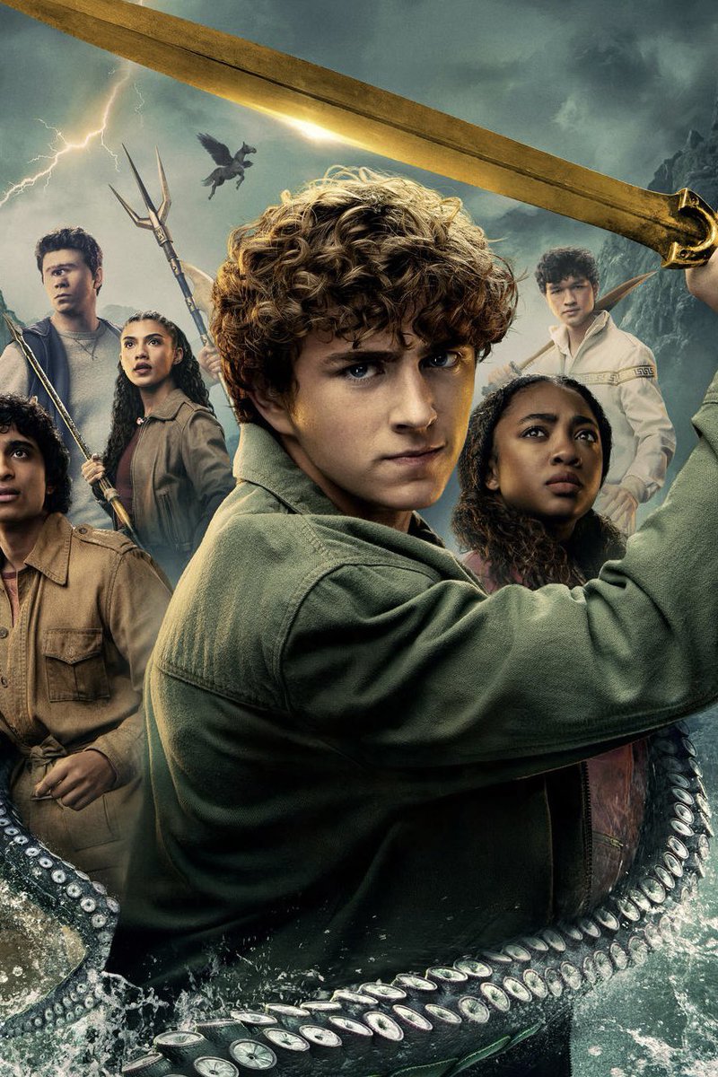 DiscussingFilm's tweet photo. The ‘PERCY JACKSON’ series is now streaming on Netflix. https://t.co/tmb8FcWURJ