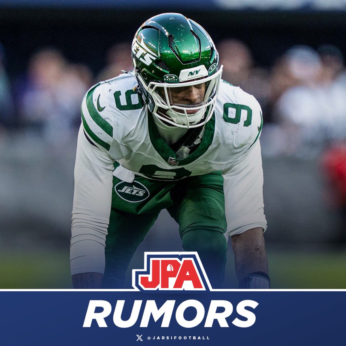 jasrifootball's tweet photo. 𝗥𝗨𝗠𝗢𝗥𝗦: Jets pass rusher Will McDonald IV is expected to emerge as a potential trade option as the deadline approaches, according to @RichCimini 

McDonald has seen a decrease in snaps after the Jets added David Bailey and Joseph Ossai. https://t.co/wScsiWU2Xz