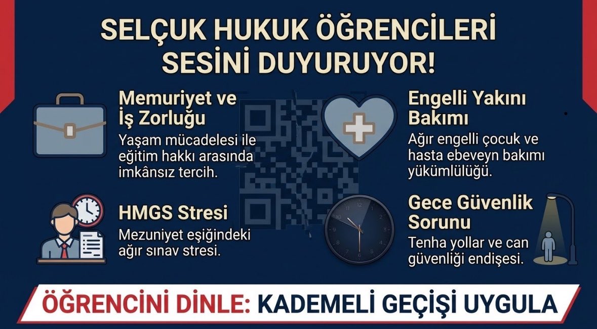 renginakalik's tweet photo. Mağduriyet yaşamadan mezun olmak istiyoruz
#selcukhukuk #suhfyoklamayikaldir #suhfyoklamahayir @bakbulutberrin @latifselvi42 @hukukveekonomi @hukuk_haberleri @goygoyhukuk @hukukihaber @sahinmu https://t.co/clrA4dxwme