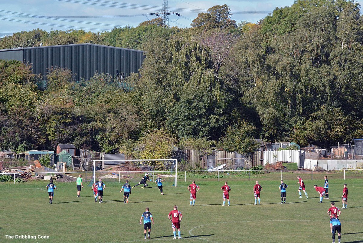 dribblingcode's tweet photo. The bracing Brotherton backdrop during yesterday's Wakefield League Division One game between Byram Park and Flatt Top FC.. ending in a fairly comfortable 4-0 victory to the homesters who maintained their 100% record. (#1) https://t.co/p4B0GLXWX0