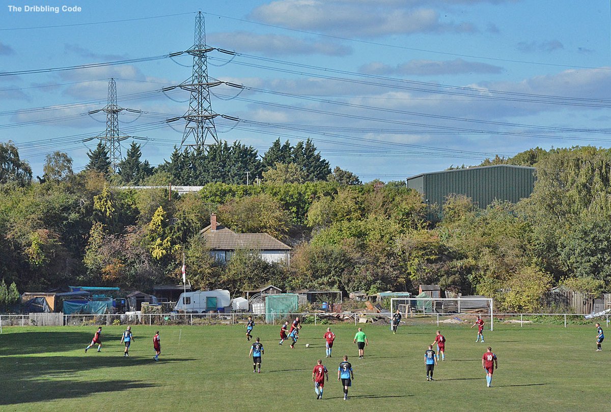 dribblingcode's tweet photo. The bracing Brotherton backdrop during yesterday's Wakefield League Division One game between Byram Park and Flatt Top FC.. ending in a fairly comfortable 4-0 victory to the homesters who maintained their 100% record. (#1) https://t.co/p4B0GLXWX0