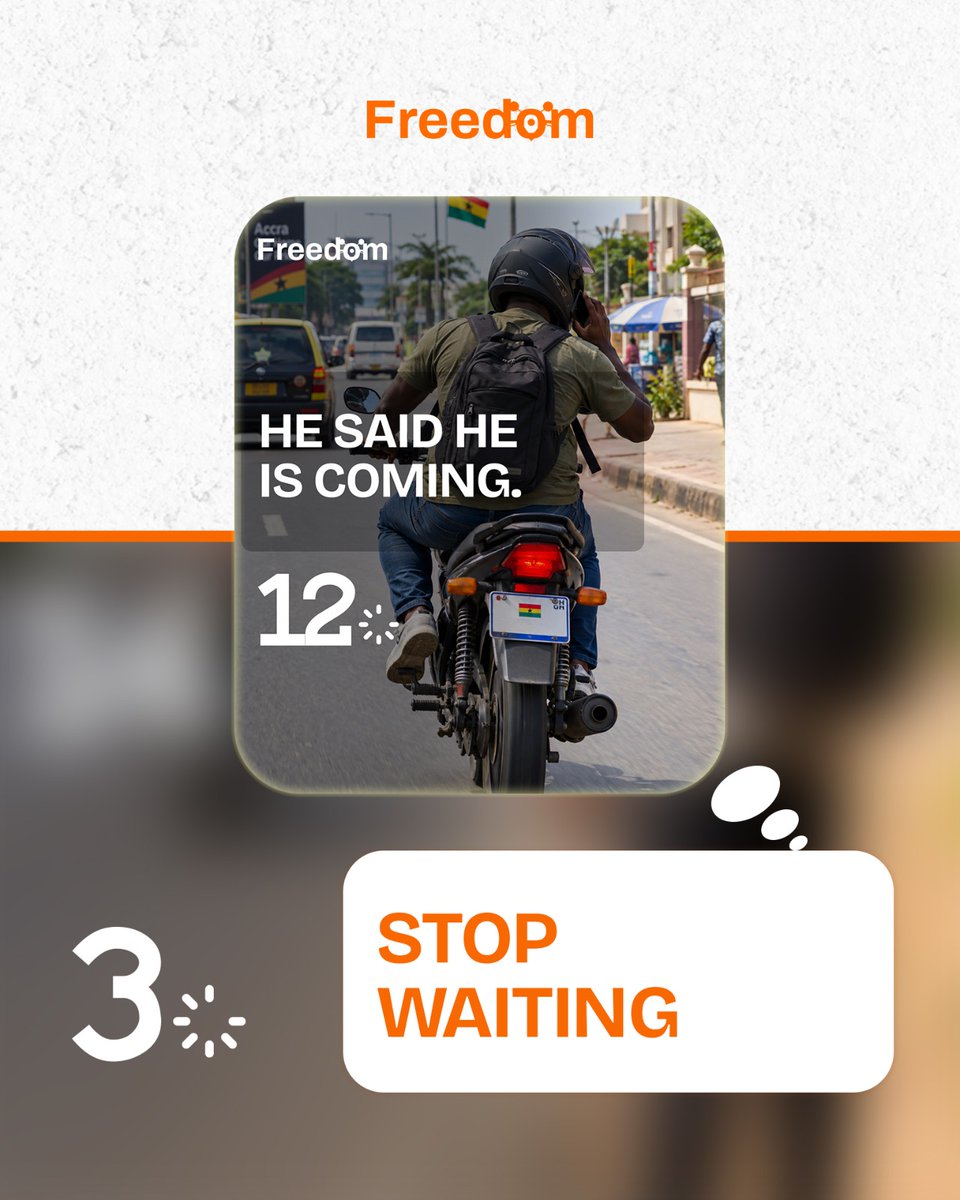 Freedomridegh's tweet photo. He is coming. You will be able to watch him come.
 
Three days.
 
#MoveFreely #Accra https://t.co/ygkZ2nRY5V