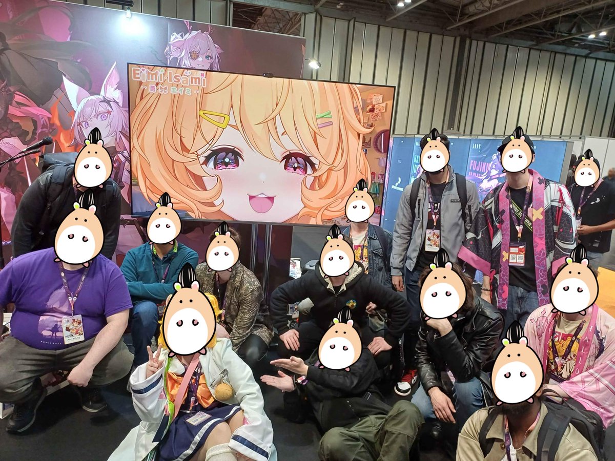 ichinyancos's tweet photo. First post ♡
My first Vexpo was very fun!
My dream came true and I met Eimi Isami my beloved hampter I almost teared up...
Also met the labhams and UK Phase fans everyone was so nice with me, got spoiled by gifts thanks again 😭
I will be back next year for sure !
#hamsterpiece https://t.co/UT1VWWqOo7