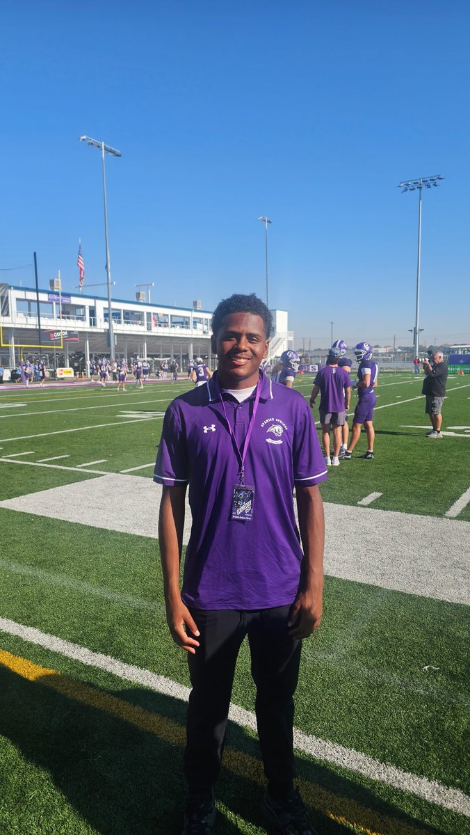 K_Andrusflores's tweet photo. Had an amazing gameday visit, learning about the @YotesFootball program and the academic experience! A huge thank you to @CoachKMcCabe and @CoachANelson04 GO YOTES!!! #goyotes #yotesteel https://t.co/FT19BNRSG5