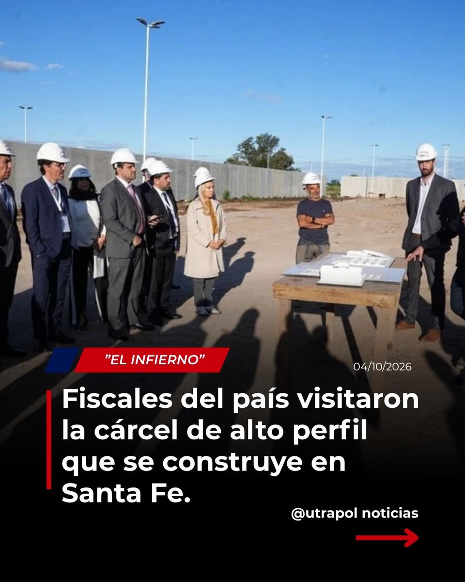 utrapolsantafe's tweet photo. CARCEL MODELO.

La construcción de "El Infierno", en nuestra provincia fue visitada por fiscales de nueve provincias. https://t.co/UeS69oSJlM