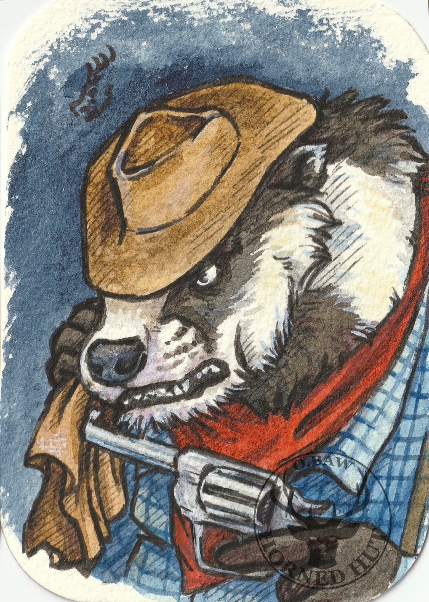 Horned_Hut's tweet photo. #comm #commission #anthro #furryart #badger #weasel #rat #western #wild_west #bandit #portrait #traditional #watercolour #line #painting #steinwill #haizebou #haize #horned_hut #hornedhut

🐀[C] "Villains"🦡

Comm for @Steinwill1  &amp; @Haizebou https://t.co/XNnuvWWnXG