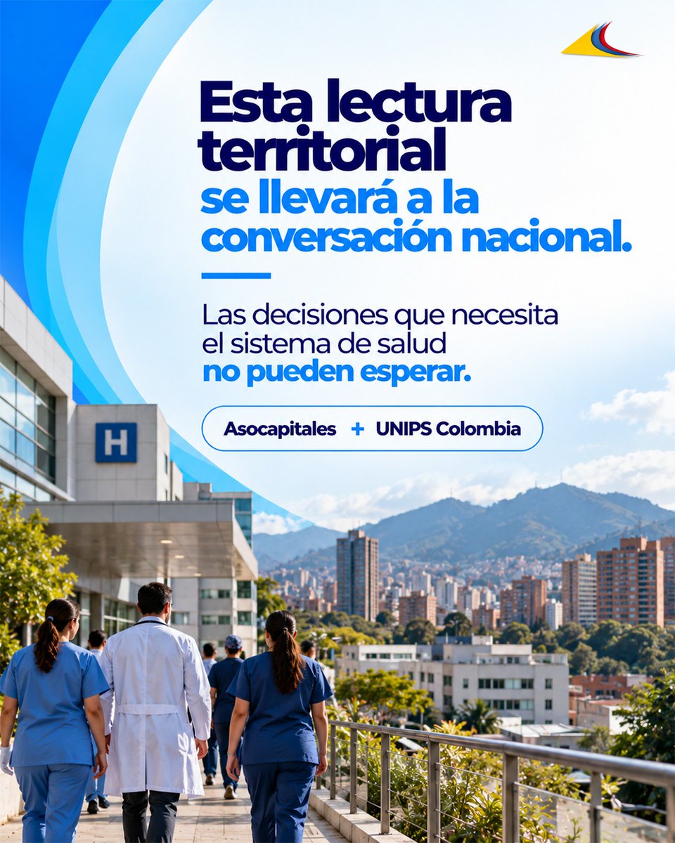 Asocapitales's tweet photo. Esta radiografía ya dio un paso hacia la acción.

Sus resultados y propuestas fueron llevados al encuentro con el @MinSaludCol, que permitió abrir un espacio de articulación entre el #GobiernoNacional y las ciudades capitales.

La disposición expresada por la ministra @AnaVesga_G para avanzar conjuntamente abre una oportunidad para dar continuidad a esta agenda Nación–territorio y construir soluciones a partir de las prioridades identificadas por las capitales.