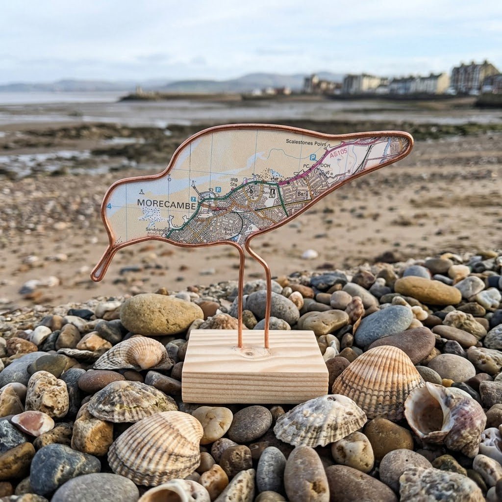 therestore71's tweet photo. Everyone just seems to love the #Morecambe copper wire birds. Just sold 2 more 🤍 Keith makes these in his retirement in between his travels 🤍 https://t.co/1SXKXRsrjP