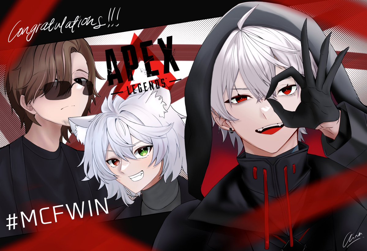 AinaSabrinaaa's tweet photo. むちゃ☆えふっ!! 👊🏻💥 
#MCFWIN 

おめでとう、みんなお疲れ様!! #KuzuArt  #ilRastration #しゃかあーと https://t.co/V7riHDuPlV