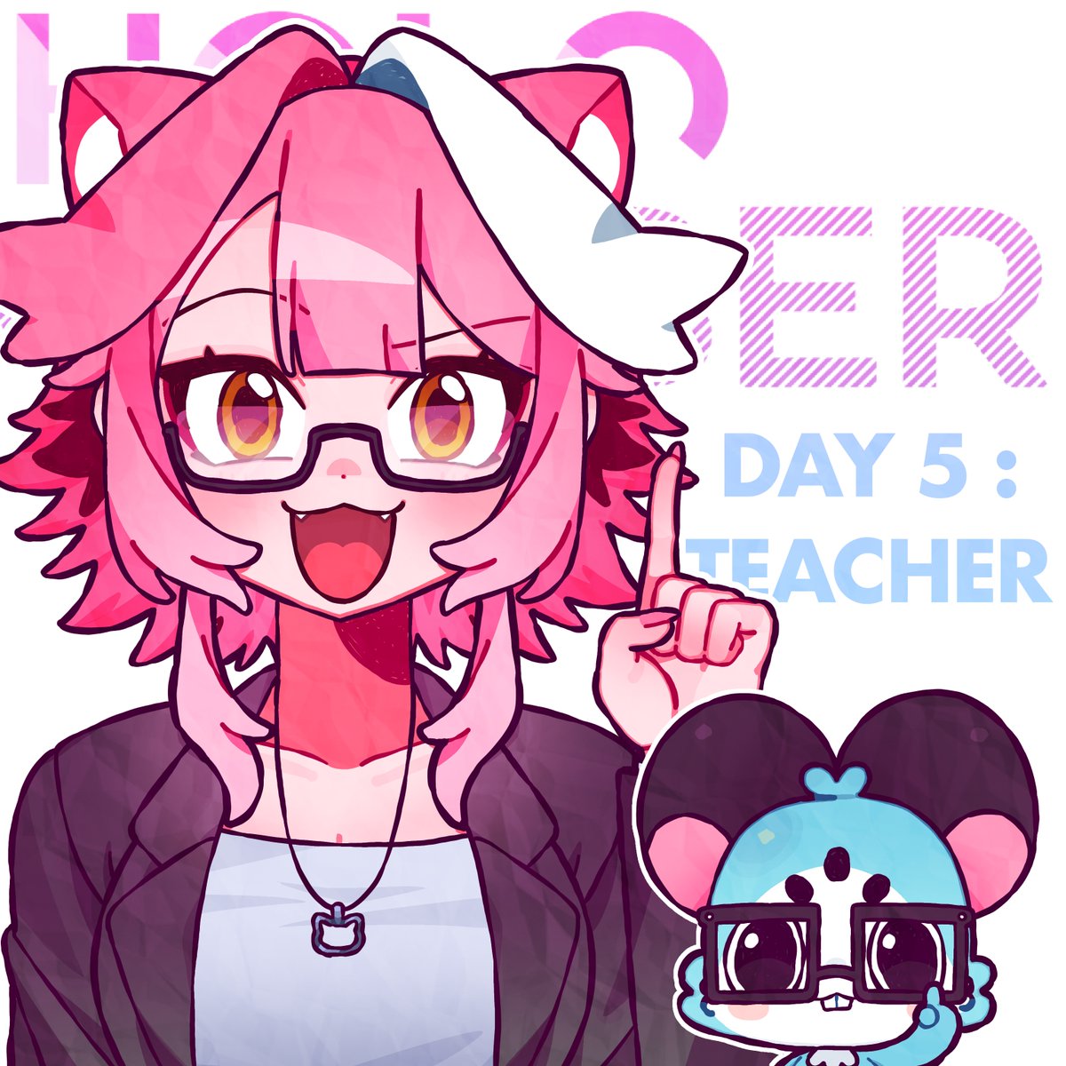 madchaco's tweet photo. day 5 - teacher
#holoctober #RaorArt https://t.co/aALGBd1N9B