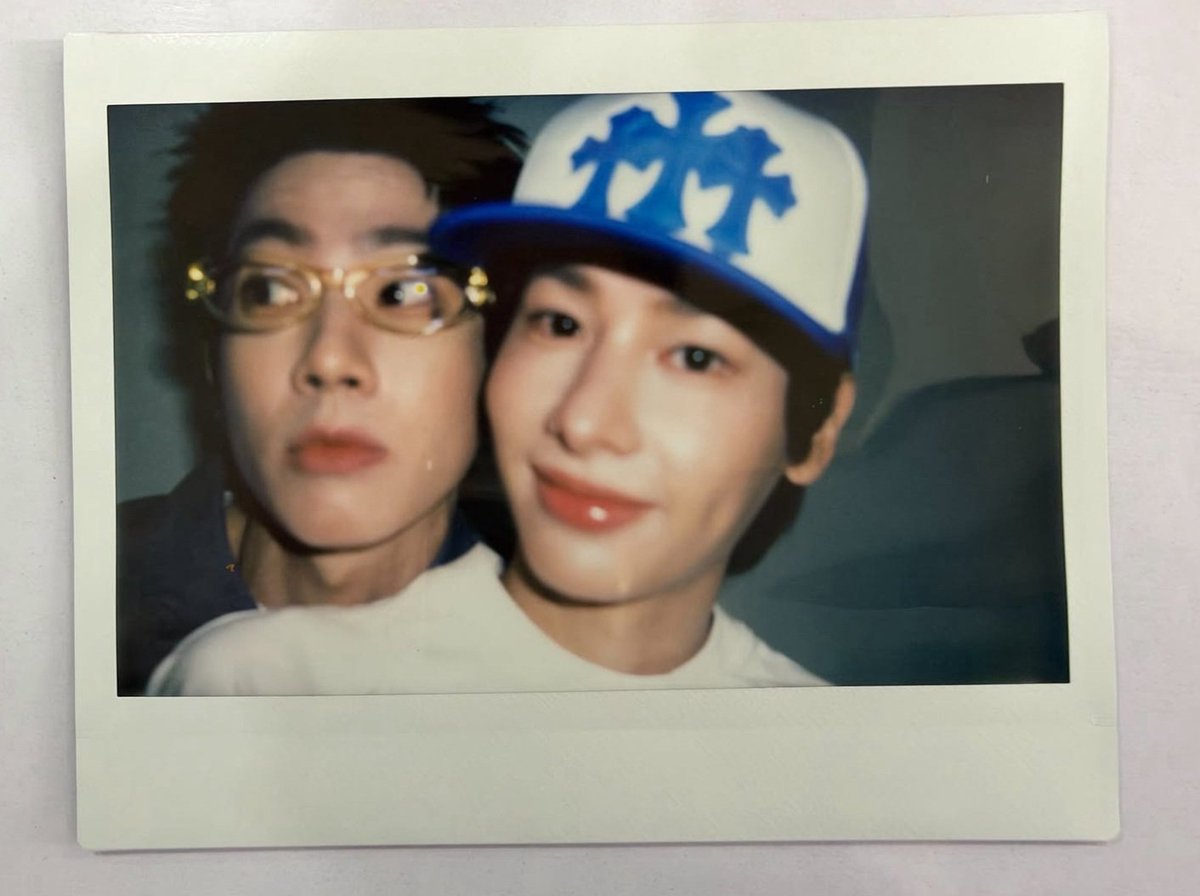 tiredofherself's tweet photo. user tumcial took almost midnight to post for his man's birthday because they were busy taking romantic polaroids as they're celebrating right now PRIVATELY😭 a few seconds later, gun left a comment bc they're literally TOGETHER coordinating the post. love my married couple sm🥹 https://t.co/W8tAiaVKbl