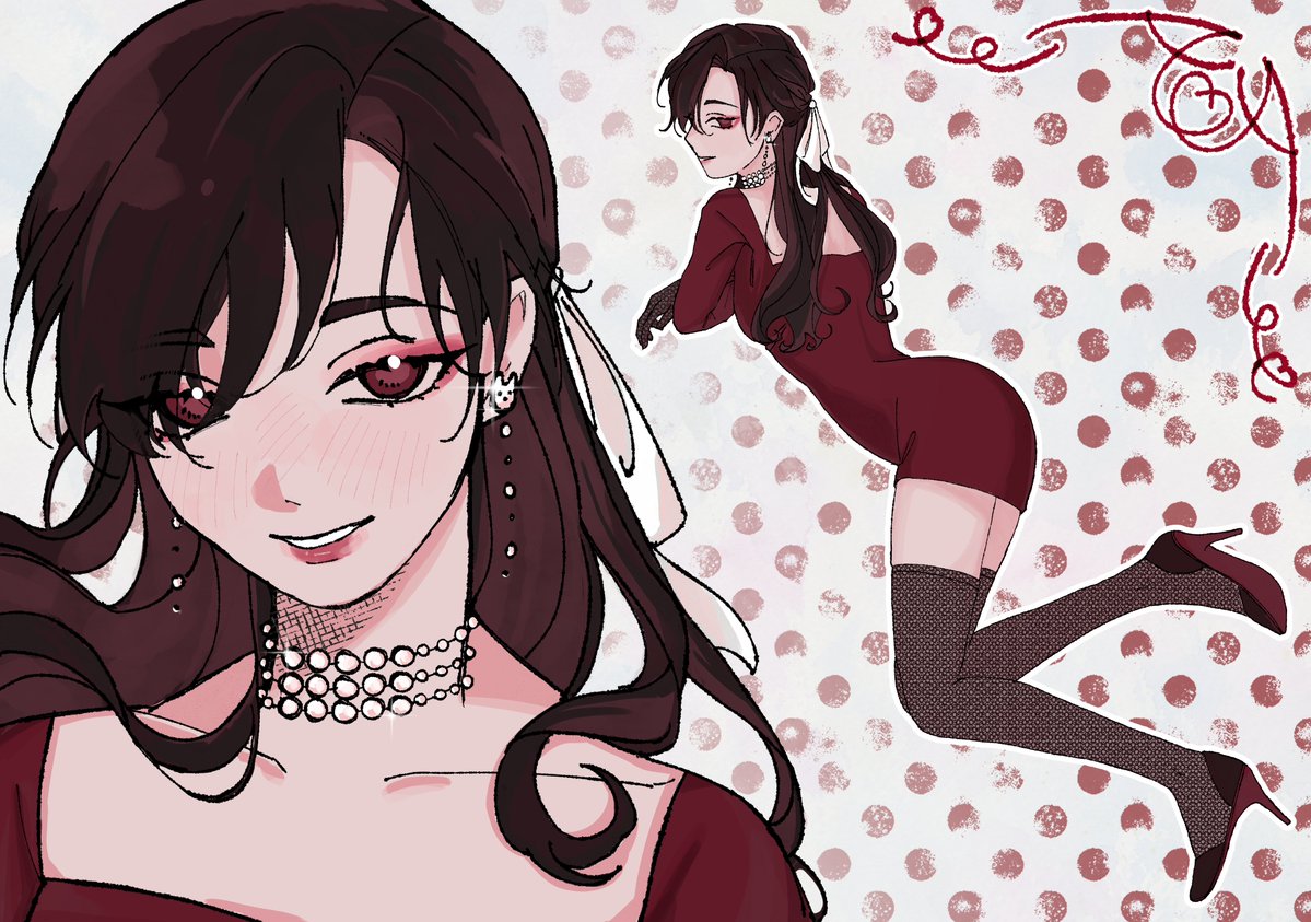mawarumyra's tweet photo. #AdeltaNyotaWeek2026 
#大穢
Day 1: Femme Fatale, Heels and Jewelry https://t.co/NEtkF8pboz