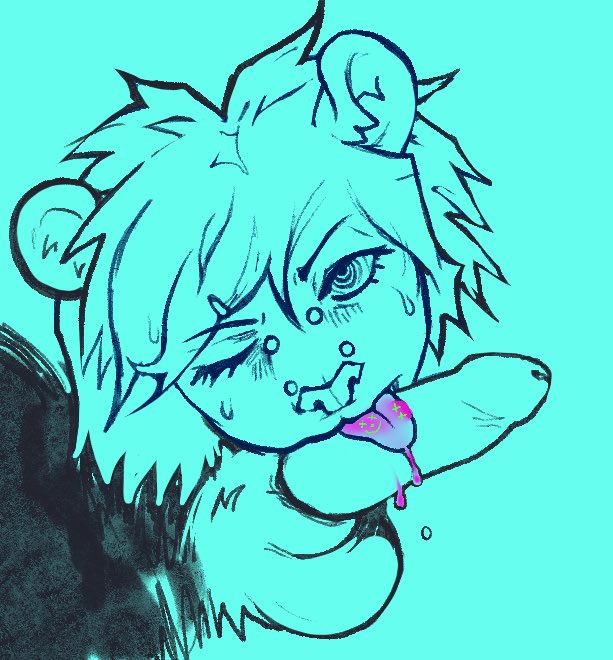 buck_paw's tweet photo. Kinktober day 1; intox.
just a doodle, unfortunately I don’t have time to make anything better https://t.co/JNVhr1TVvc