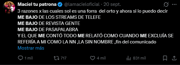 _OnlyAgus's tweet photo. @lamacieloficial @CinziaFD Justo vos vas hablar de separar el juego https://t.co/6ZdFqQf2KX