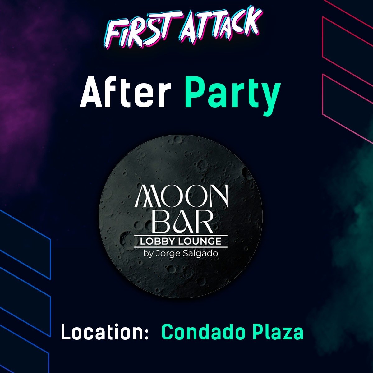 FirstAttackPR's tweet photo. Come keep the energy going with us before the weekend wraps up at #FirstAttack2026โs After Party tonight! ๐ฅ
See you there! ๐ https://t.co/XjFKEnOhtC