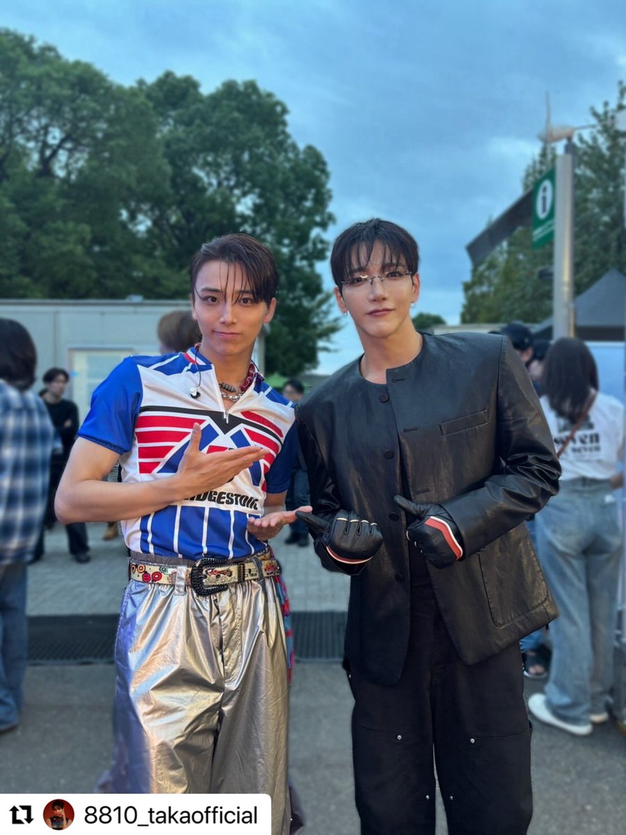 maaknoJunk's tweet photo. ONE N' ONLYの高尾颯斗くんとじゅんけの素敵なお写真✨✨高尾くんお写真載せてくれてありがとうございます☺️沢山の人達に影響を与えている我ら2PM✨✨後輩にこんな風に言ってもらえるって本当に嬉しいです🥹🥹👏👏

#JUN_K #준케이
#ジュンケイ #2PM
#anation2026
#ワンエン #ONENONLY https://t.co/naRsQlGhdl