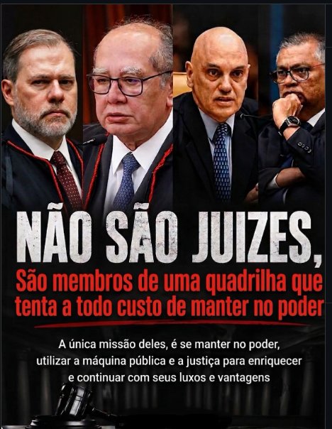 LuizAlaercio's tweet photo. @nikolas_dm Organização criminosa do sistema fazendo de tudo para dar um golpe https://t.co/I69s8OOQeB