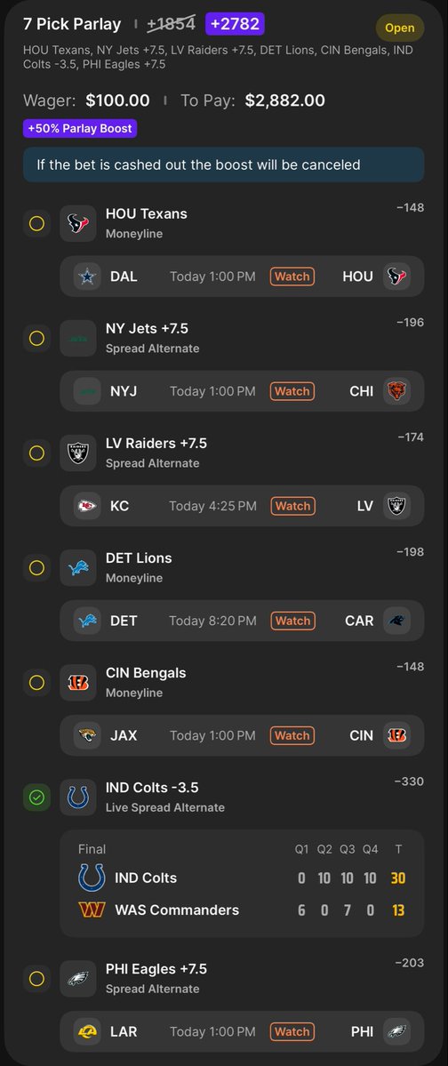 Gridiron_Picks8's tweet photo. Riding these two long shot lays as well…

#Gambling𝕏 #NFL https://t.co/Oh6vMUHM1D