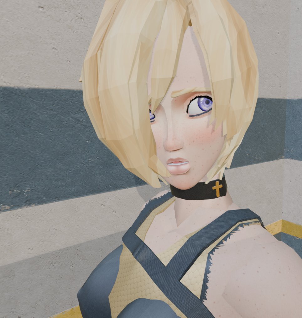 GoldenDaysDev's tweet photo. Anyone interested in a stylized, low poly game inspired by Resident Evil, Metal Gear Solid and... Gundam?!

I'm a self-taught game dev, designer, animator and programmer! Follow me for dev updates as they happen. https://t.co/gFQEtj3AkM