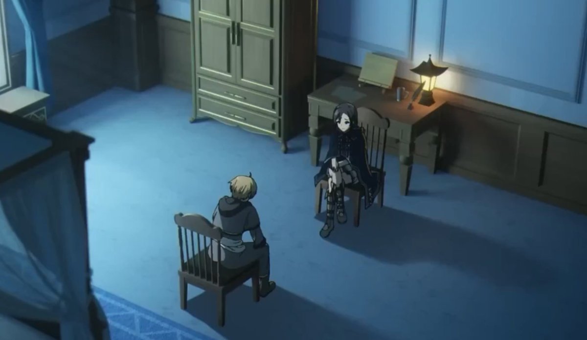 swirly_fries's tweet photo. Mushoku Tensei Season 13 Ep 15 ✅✅

Really great episode! Artstyle and voice acting was a little different, but good.

The 15 minute sex scene Rudy had with Aisha and Norn was a strange inclusion, but I’m not complaining.

Insanely hyped for next week!! https://t.co/vFu5tSDd5n
