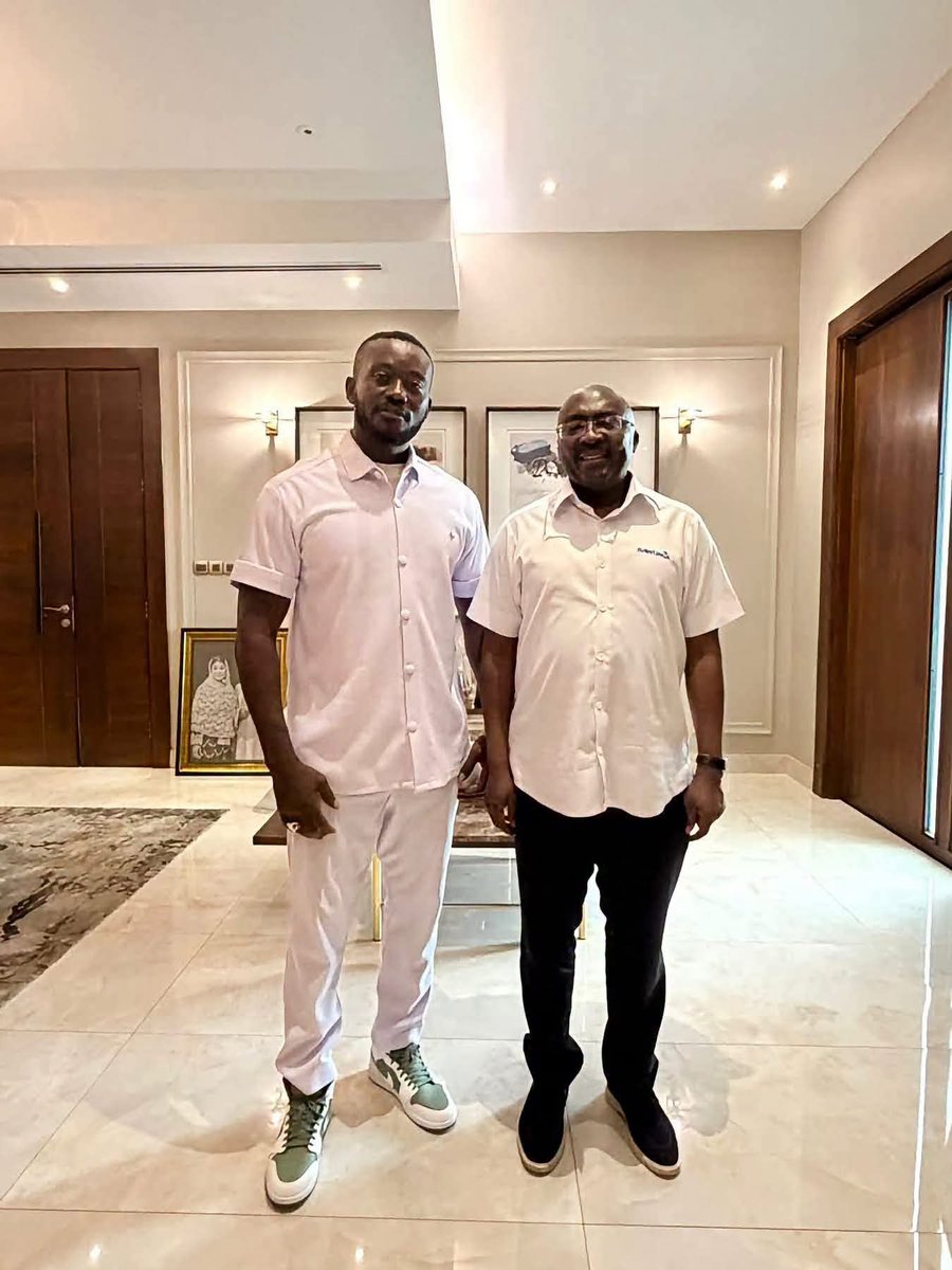 BureauNpp's tweet photo. Dr. Bawumia x Kojo Bamba🔥
#Bawumia2028 https://t.co/rYkLe37sRM