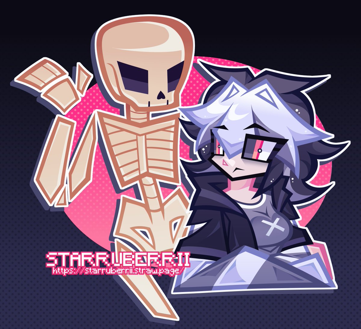 starruberrii's tweet photo. What the fuck is up with this girl and skeletons-
#art #oc #aritst #digitalart #scp https://t.co/CipzkjZ886