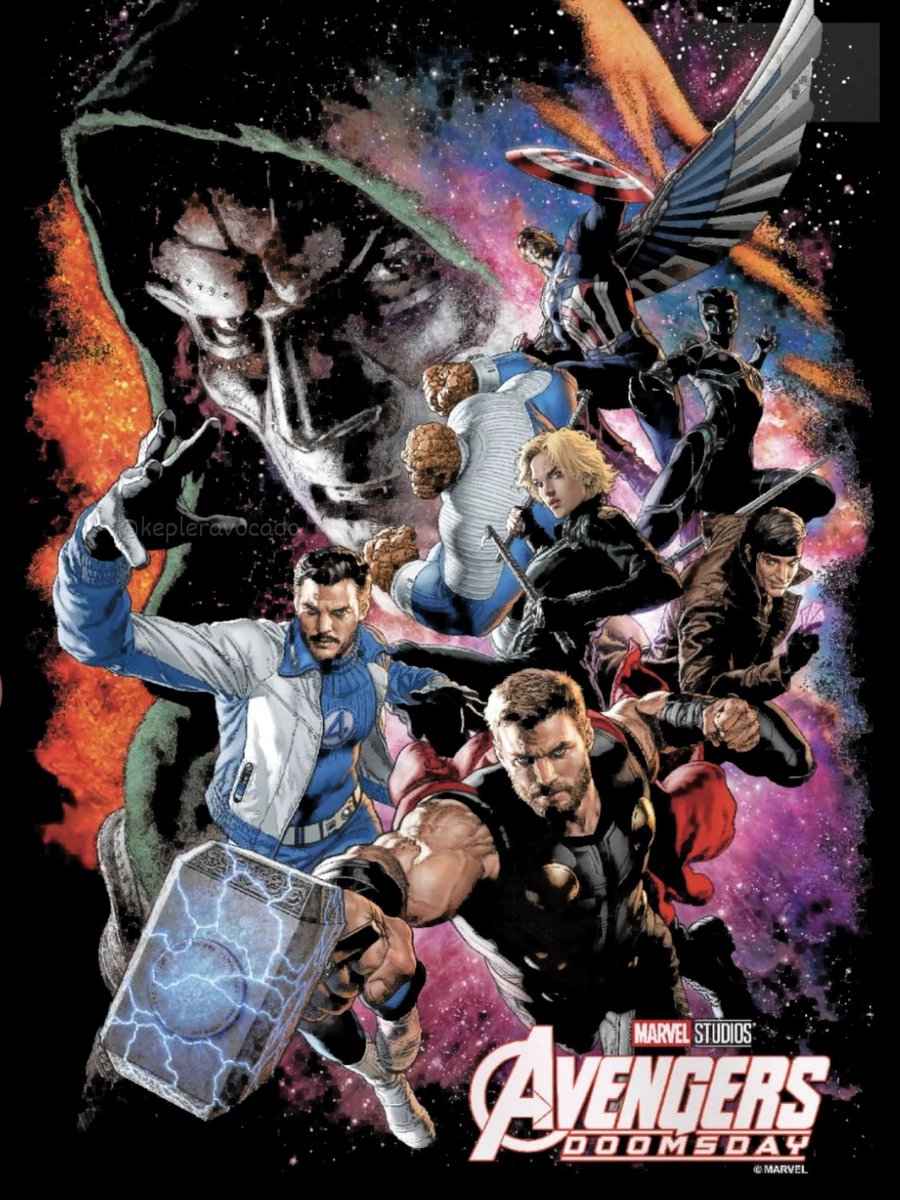 LLDNofficiel's tweet photo. Nouvelle illustrations promotionnel de Avengers Doomsday https://t.co/rCoY0NimxK
