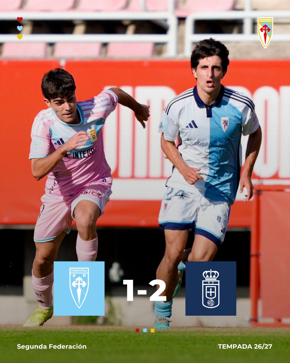 SD_Compostela's tweet photo. 🔚 FINAL

COMPOS 1️⃣-2️⃣ @Cantera1926
⚽️ Buba

📸 @nacho_castano_

#ComposOviedoVetusta https://t.co/IzieKEJp1j