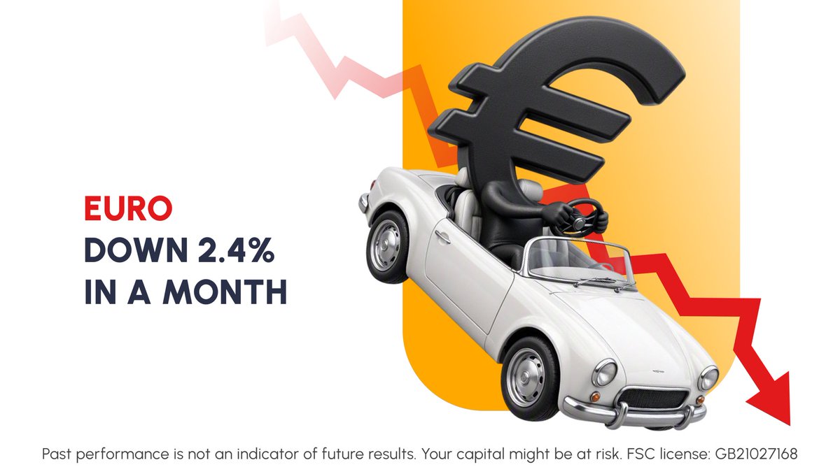 SmartSTP's tweet photo. Euro down 2.4% in a month

Higher oil prices can create another problem for the euro. Energy supply shock can put additional pressure on Euro

#Euro #Dollar #Oil #Forex

Consider exploring https://t.co/xgLAHdaa1m
.
.
Your capital might be at risk
FSC license: GB21027168 https://t.co/Bvrjybiik3