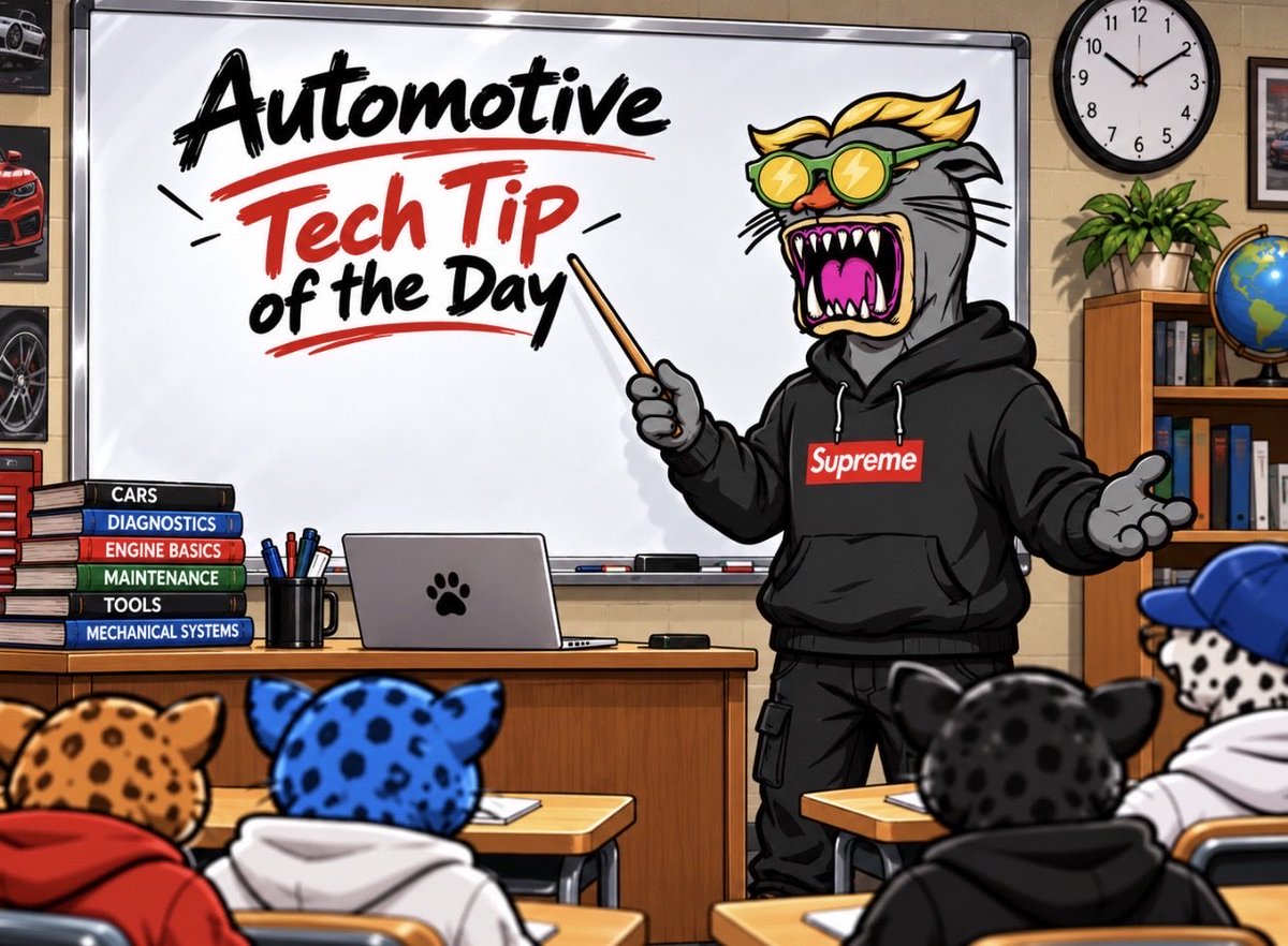 GRuntMeta's tweet photo. 🔧 AUTOMOTIVE TIP OF THE DAY 🔧 

DONT WORK UNDER A CAR SUPPORTED ONLY BY A JACK

➡️ Think of a jack like your arms holding something heavy above your head. Sure… you might be able to hold it, but you wouldn’t want someone lying underneath it.

⭐️ Use the correct lifting points and properly rated jack stands on a firm, level surface.

☠️ Falling vehicles can cause serious injury or death. Learning safe lifting procedures should come BEFORE learning repairs.

#WrenchCheck #AutomotiveTipOfTheDay