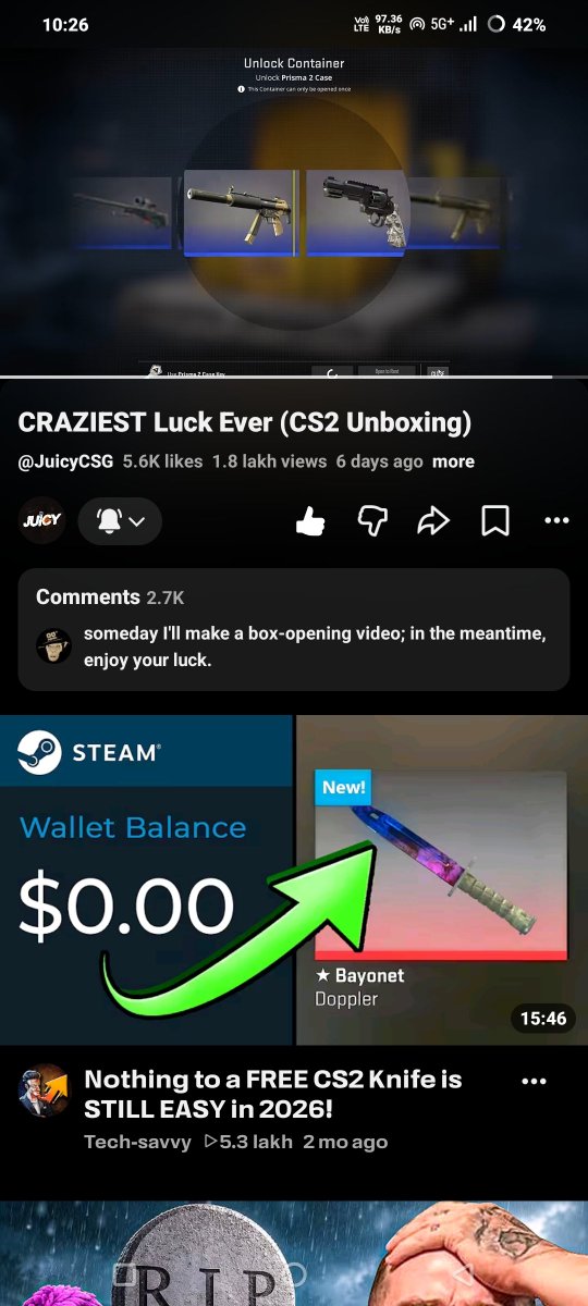 DDopplerPOV's tweet photo. @JuicyCS2 Done all steps bro https://t.co/yBYgHF2ann