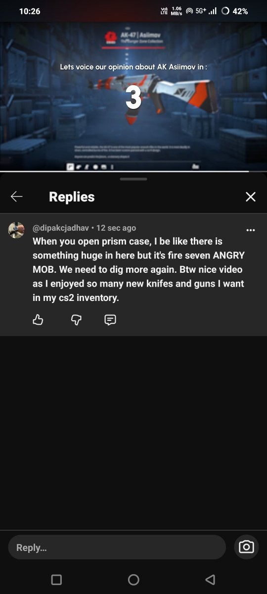DDopplerPOV's tweet photo. @JuicyCS2 Done all steps bro https://t.co/yBYgHF2ann