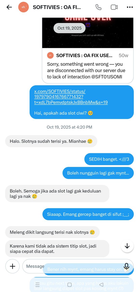 SFT92BAIFERN's tweet photo. Setelah tahun lalu gagal masuk sifut, akhirnya tahun ini berhasil *cries* 🥹 https://t.co/B4NMslDBUA