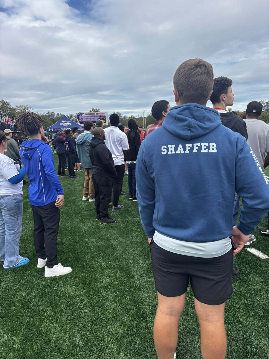 GreyShaffer2029's tweet photo. Had a great time visiting @SUhornetsFB yesterday! Really enjoyed getting on campus, meeting the coaching staff, and learning more about the program. Grateful for the opportunity. 🐝🏈 https://t.co/uRXnJuwgG7