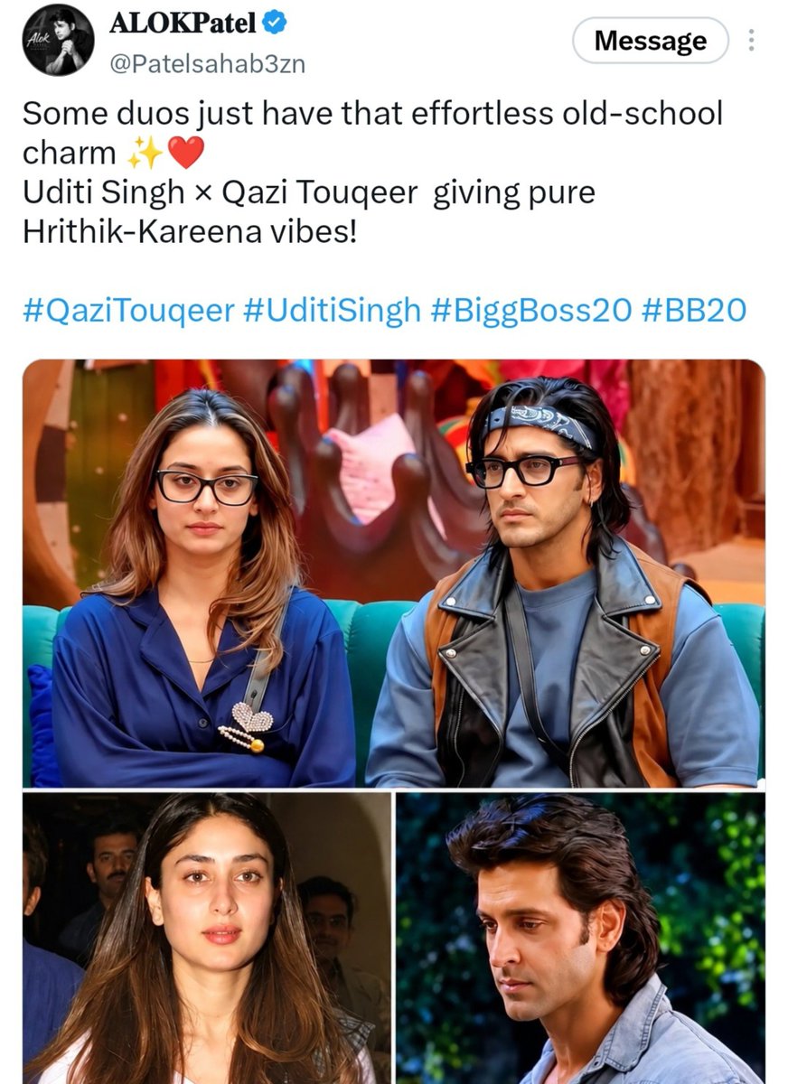 My_Mornii's tweet photo. @Patelsahab3zn Yeah you do the same...plz hype qazi-mahi lovely #QaHi bond..
#Uditisingh #QaziTouqeer #BiggBoss20 #BB20 https://t.co/Qd0cxjcZb7