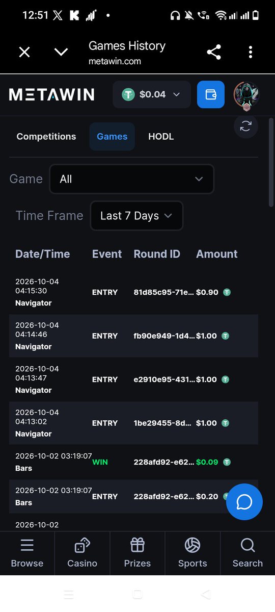 HitCongrats's tweet photo. @leonardnftpage @MetaWin Deposited and played for 3+ hours this week, mostly Plinko, hoping for a big win… but luck wasn’t on my side and I lost quite a lot. 😔 Hoping I’ll finally be picked this time. 🙏 A win would mean so much and help me turn things around. ❤️

Username: airdrop_wtf https://t.co/ThrmJInqHB