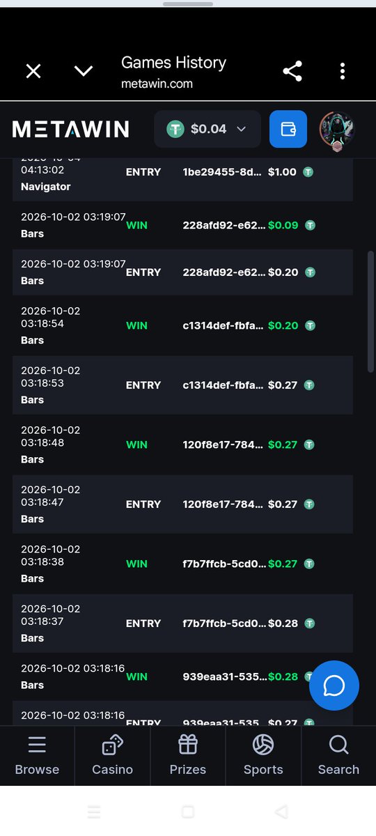 HitCongrats's tweet photo. @leonardnftpage @MetaWin Deposited and played for 3+ hours this week, mostly Plinko, hoping for a big win… but luck wasn’t on my side and I lost quite a lot. 😔 Hoping I’ll finally be picked this time. 🙏 A win would mean so much and help me turn things around. ❤️

Username: airdrop_wtf https://t.co/ThrmJInqHB