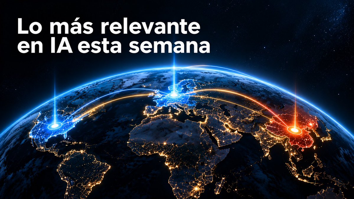 5SECAHEAD's tweet photo. Hilo: lo más relevante en IA esta semana — modelos nuevos y avances técnicos a nivel global. Abro con Google, sigo con China y cierro con Europa.
#InteligenciaArtificial #IA #Tech https://t.co/u9wvaVq6V6